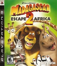 Madagascar: Escape 2 Africa PAL Xbox 360 PAL box art